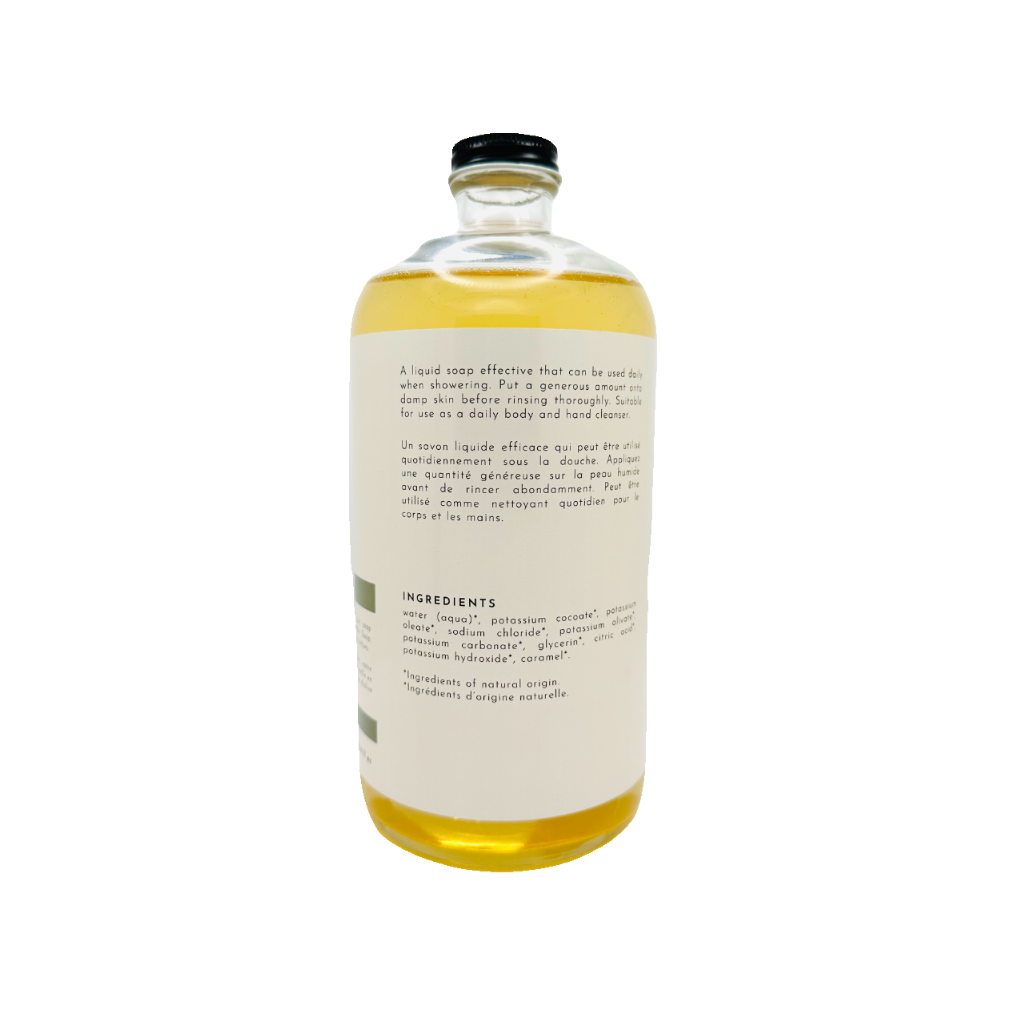 Liquid natural soap without perfume with Organic Olive Oil - Nº 140